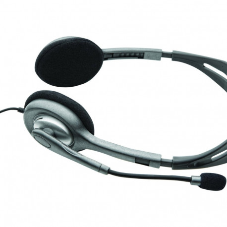 LOGITECH stereo kõrvaklapid H110 on-ear juhtmega