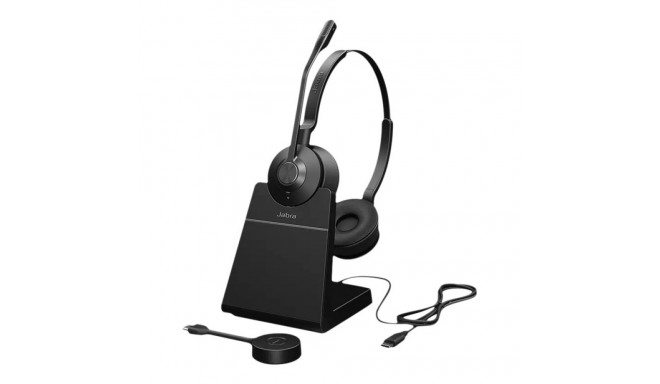 JABRA Engage 55 stereo on-ear DECT juhtmevaba Teamsi jaoks optimeeritud peakomplekt