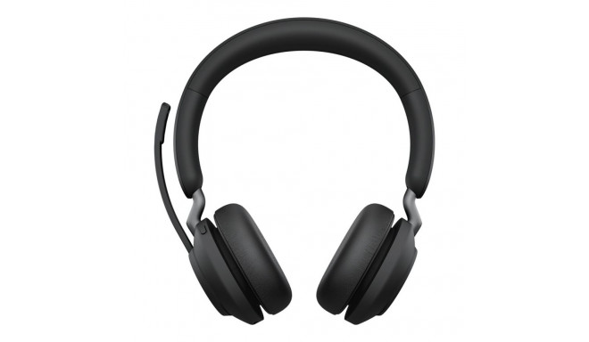 JABRA Evolve2 65 UC Stereo Headset on-ear Bluetooth wireless USB-A noise isolating black