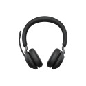 JABRA Evolve2 65 UC Stereo Headset on-ear Bluetooth wireless USB-C noise isolating black with chargi