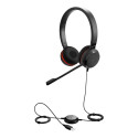 JABRA Evolve 30 II UC stereo Headset on-ear wired 3.5 mm jack