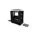 Case|NZXT|H5 Flow RGB|MidiTower|Case product features Transparent panel|Not included|Colour Black|CC
