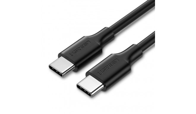 Ugreen kaabel USB-C - USB-C PD QC 0,5m, must (US286)