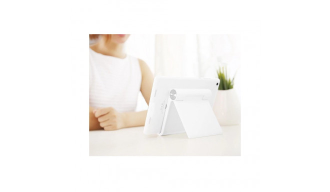 Ugreen LP115 30485 120 x 107 mm desk stand for tablet / phone 4.7-11" - white