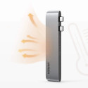 Ugreen multifunctional HUB 2x USB Type C to USB Type C PD (Thunderbolt 3, 100W, 4K @ 60 Hz, 10 Gbps)