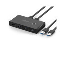 Ugreen USB hub 4xUSB 2.0, black (30767)