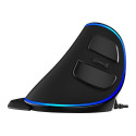 Delux M618PU mouse Right-hand USB Type-A Laser 7200 DPI