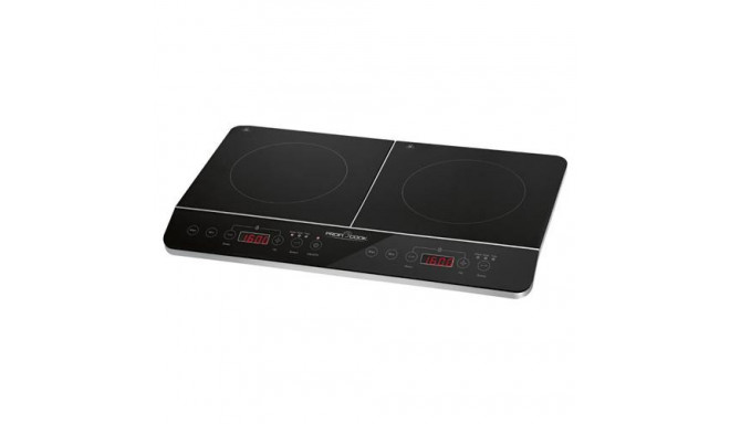 ProfiCook PC-DKI 1067 Black Countertop 60.5 cm Zone induction hob 2 zone(s)