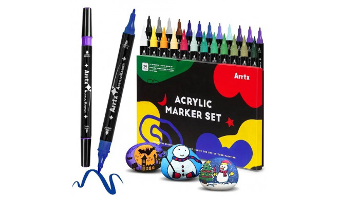 Acrylic Marker Pens ARRTX (24 Colors)