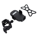 Clamp bike phone holder for handlebars H6-MB01 black