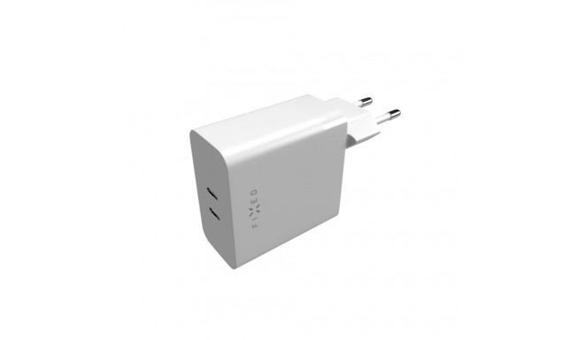 Fixed | Kahe USB-C pesaga seinalaadija, PD tugi, 65W