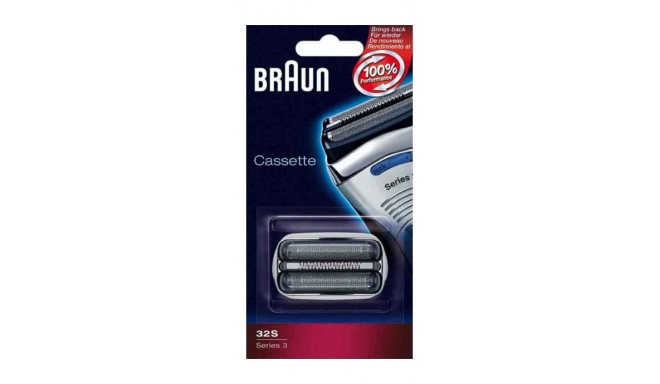 BRAUN strainer + cutting block for razors 32S