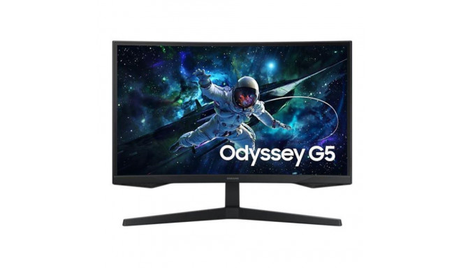 LCD Monitor|SAMSUNG|Odyssey G5|32"|Gaming/Curved|Height adjustable|Matte|Panel VA|2560x1440|16:9|165