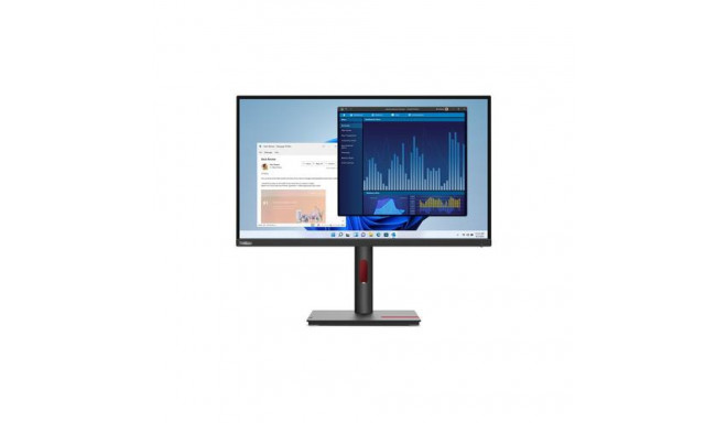 Lenovo ThinkVision T27p-30 LED display 68.6 cm (27&quot;) 3840 x 2160 pixels 4K Ultra HD Black