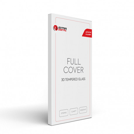 Tempered glass screen protector Samsung Galaxy Note 10 (3D, black)