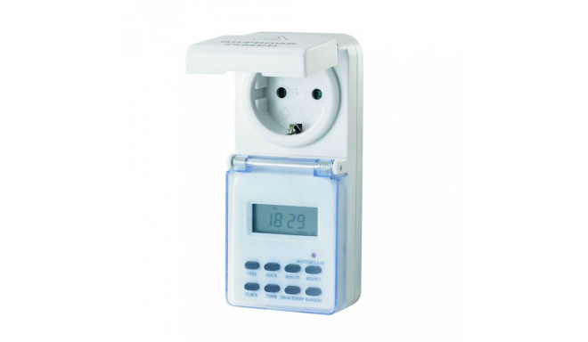Electraline 59506 Программируемый таймер IP44 max 35000w 220-240vac / 16A / 50hz