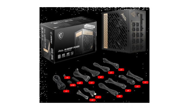 MSI MEG Ai1300P PCIE5 1300W Power supply unit