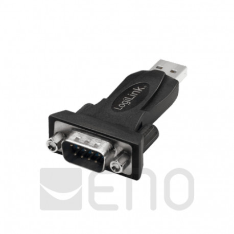 LogiLink USB 2.0 Adapter USB-A(m) zu DB9(RS232)(M)