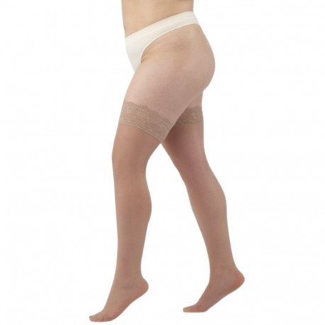 SOKISAHTEL DRAMA plus size 30 DEN beežid sukad 448, 450