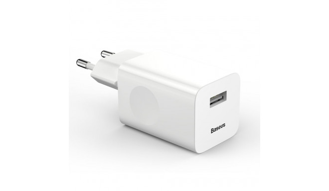 Baseus wall charger QC 3.0 1x USB 3A white