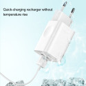 Baseus wall charger QC 3.0 1x USB 3A white