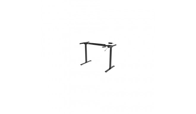 Desk frame | 71.5 - 121.5 cm | Maximum load weight 70 kg | Black