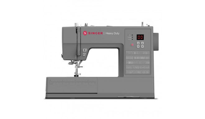 Singer HD6605C Heavy Duty õmblusmasin 100 õmblust 6 nööpauku hall