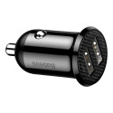 Baseus Grain Pro car charger 2x USB 4.8 A black (CCALLP-01)