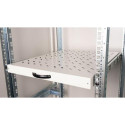 Equip Sliding Shelf 19&#039;, 1U, 800MM, Grey