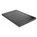 Equip Variable Shelf 19&#039;, 1U, 1000MM, Black