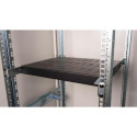 Equip Variable Shelf 19&#039;, 1U, 350MM, Black