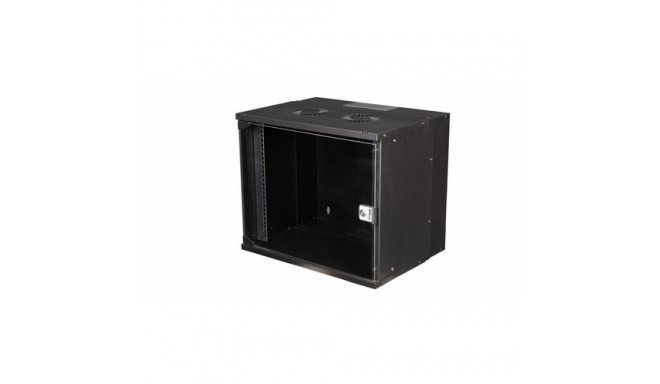 Equip Eco Mount 19&#039; Cabinet, 09U, 540X400MM, RAL9005 Black