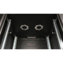 Equip Pro Mount 19&#039; Cabinet, 12U, 600X600MM, RAL9005 Black