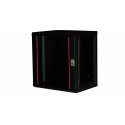 Equip Pro Mount 19&#039; Cabinet, 12U, 600X450MM, RAL9005 Black