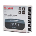 Aiwa CR-15 alarm clock Digital alarm clock Black, White