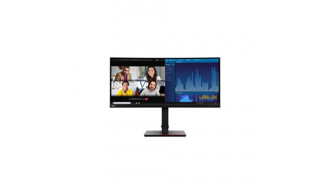 Lenovo ThinkVision P34w-20 LED display 86.7 cm (34.1&quot;) 3440 x 1440 pixels Wide Quad HD Blac