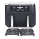 Ninja AF400EU fryer Double 9.5 L Stand-alone 2470 W Hot air fryer Black