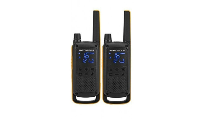 Motorola Talkabout T82 Extreme Twin Pack two-way radio 16 channels Black, Orange