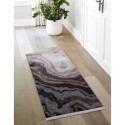 CARPET PRINTED AGAT 0.8X1.4M GREY