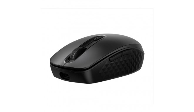 HP 695 Wireless Bluetooth Mouse - Wireless Qi-Charging, Programmable, 4-way Scrolling - Black