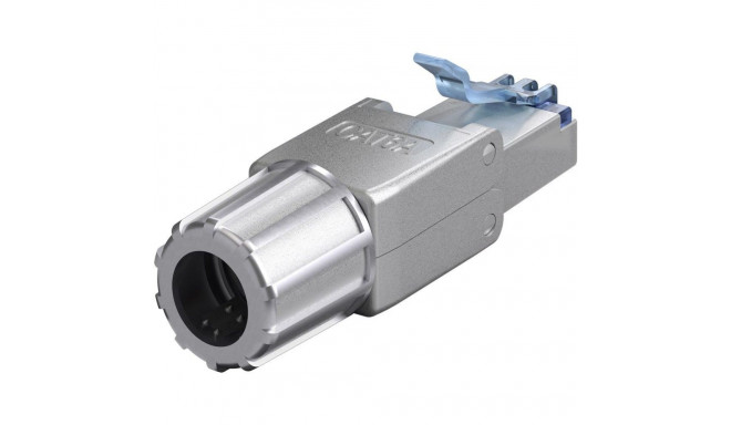 Connector RJ45 8pin Cat6A shielded - Tooless, AWG 22/1 - 26/1