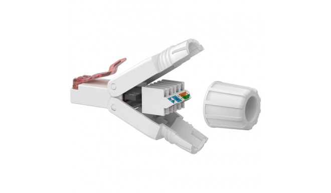 Connector RJ45 8pin Cat6 - Tooless, AWG 22/1 - 24/1