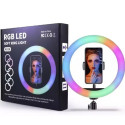 Wooco MJ26 Universal Tripod штатив для селфи с RGB светодиодной лампой 26cm