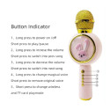 RoGer X6 Baby Rabbit Kids Karaoke Microphone Bluetooth / SD card