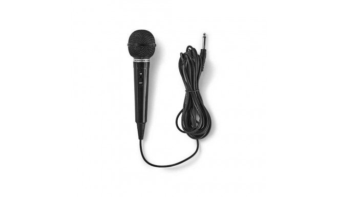 Nedis MPWD01BK Microphone / 5m / Black