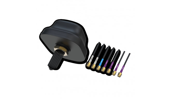 5G Combo MIMO Mobile/GNSS/WIFI antenn, 5xSMA, 2xRP-SMA