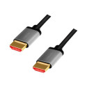 LOGILINK CHA0106 HDMI cable A/M to A/M 8K/60Hz alu black/grey 3m