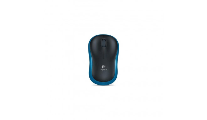 MOUSE COMP WIRELESS LOGITECH M185 BLUE