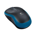 MOUSE COMP WIRELESS LOGITECH M185 BLUE