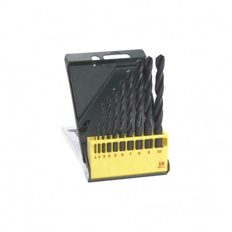 SET METAL DRILLS 10PC HSS-R PROMOLINE